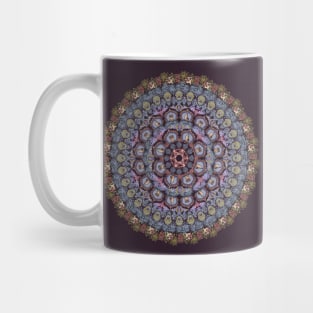 English Bulldog yoga Medallion Mug